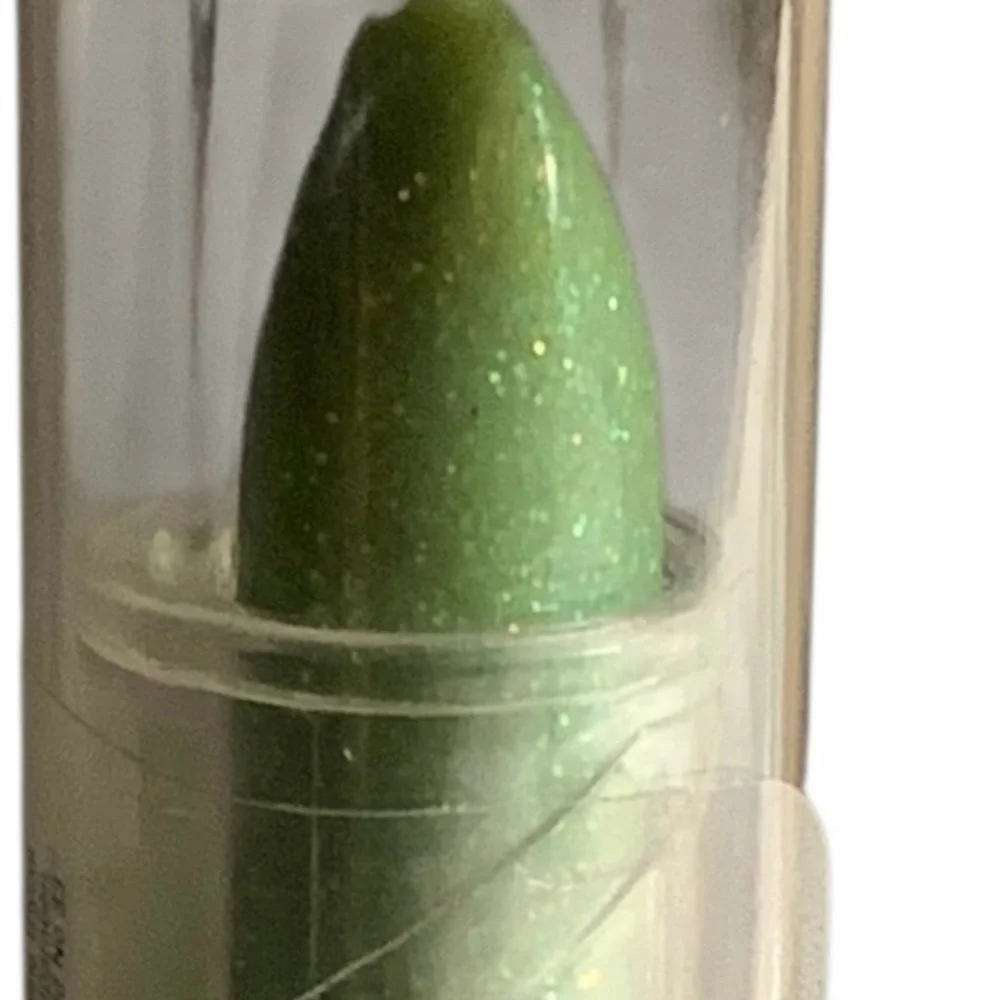 Loud! Music Glitter Deco Stick Lot of 2 Green Lipsticks Plain & Shimmer Y2k VTG